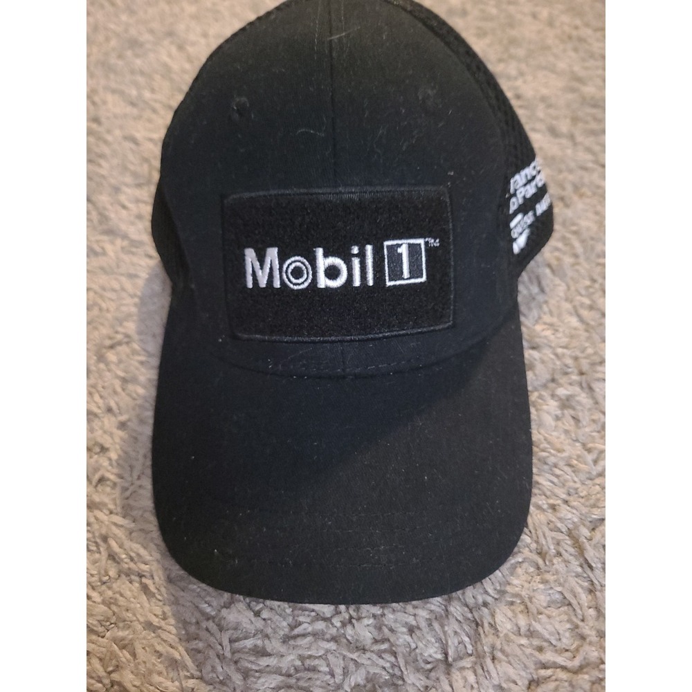 Mobile 1 Racing Baseball Trucker Cap Hat Advance Auto Parts Embroidered Mesh
